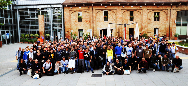 DrupalCamp Torino 2010 Group Photo